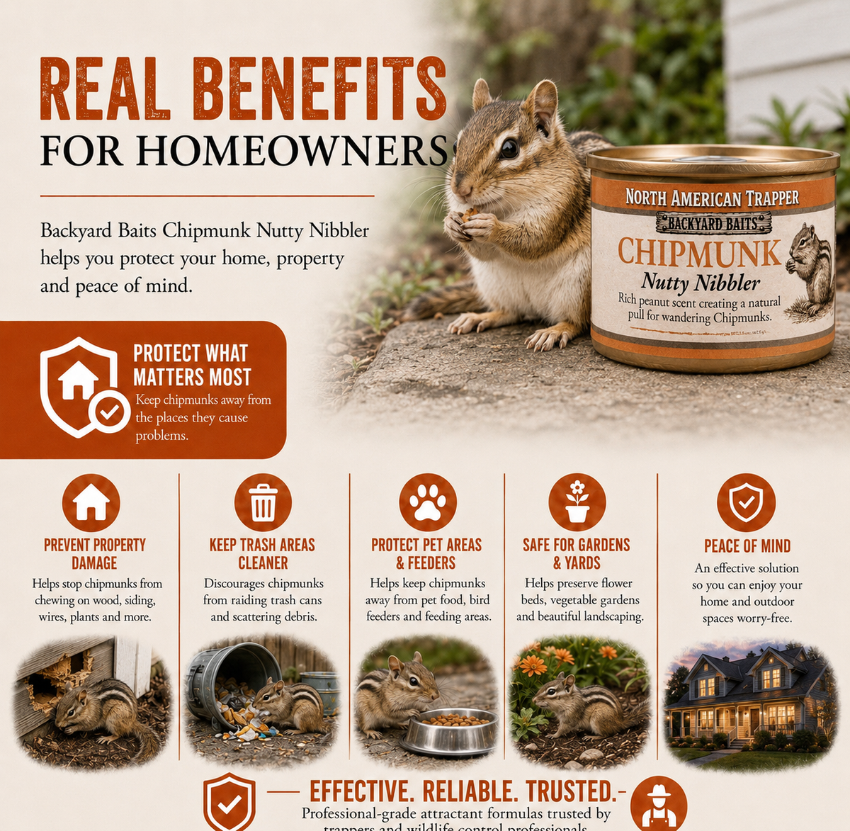 Chipmunk Bait | Backyard Baits®