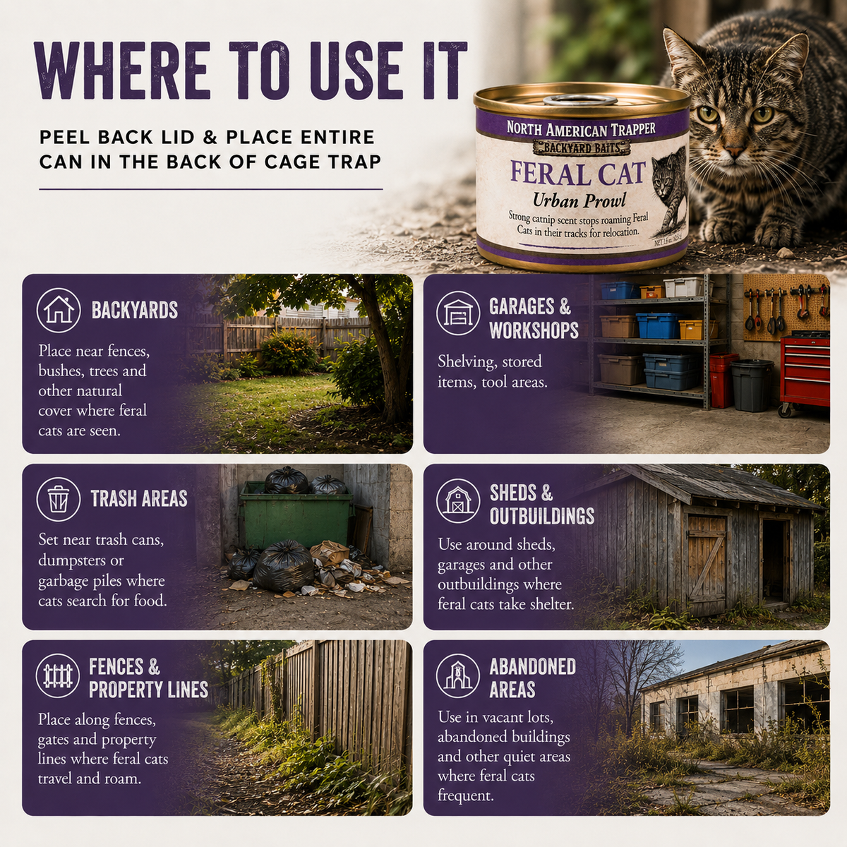 Feral Cat Bait | Backyard Baits®