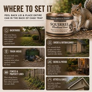 Squirrel Bait | Backyard Baits®