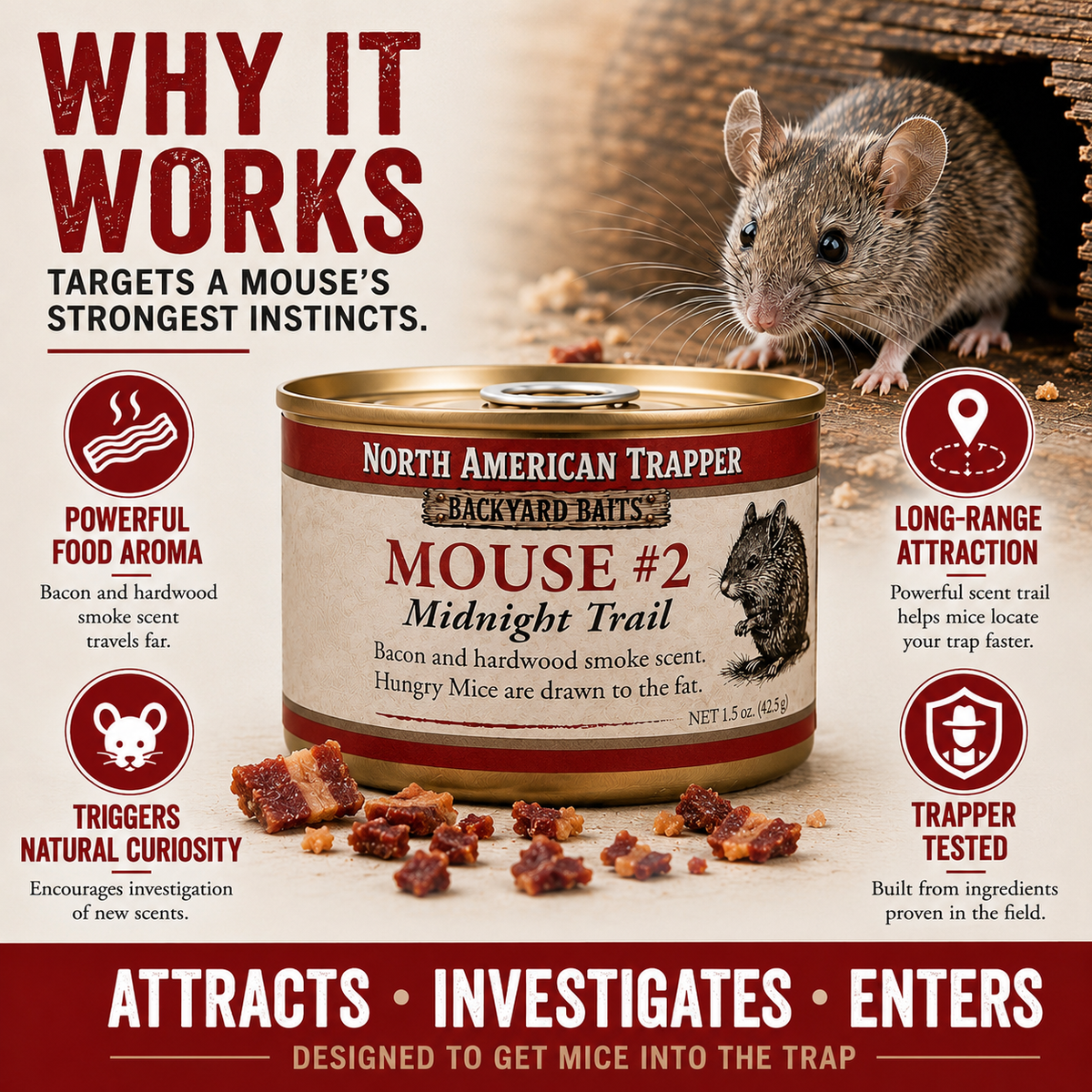 Mouse Bait | Backyard Baits®