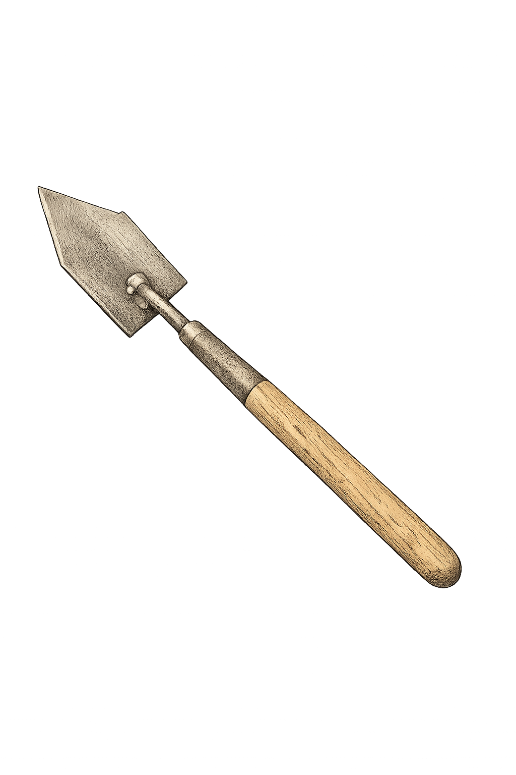 22" Wood Handle Gardening Trowel