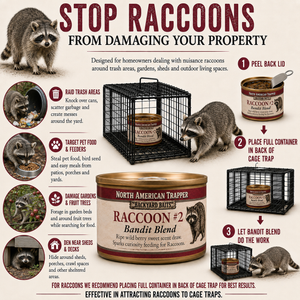 Raccoon Bait | Backyard Baits®