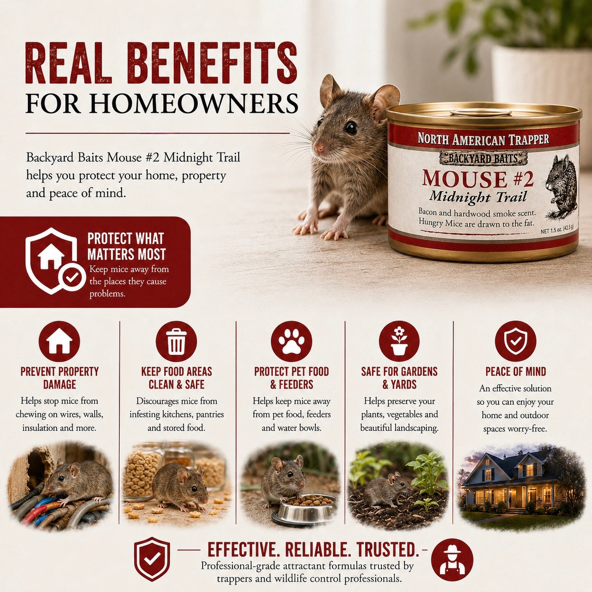 Mouse Bait | Backyard Baits®