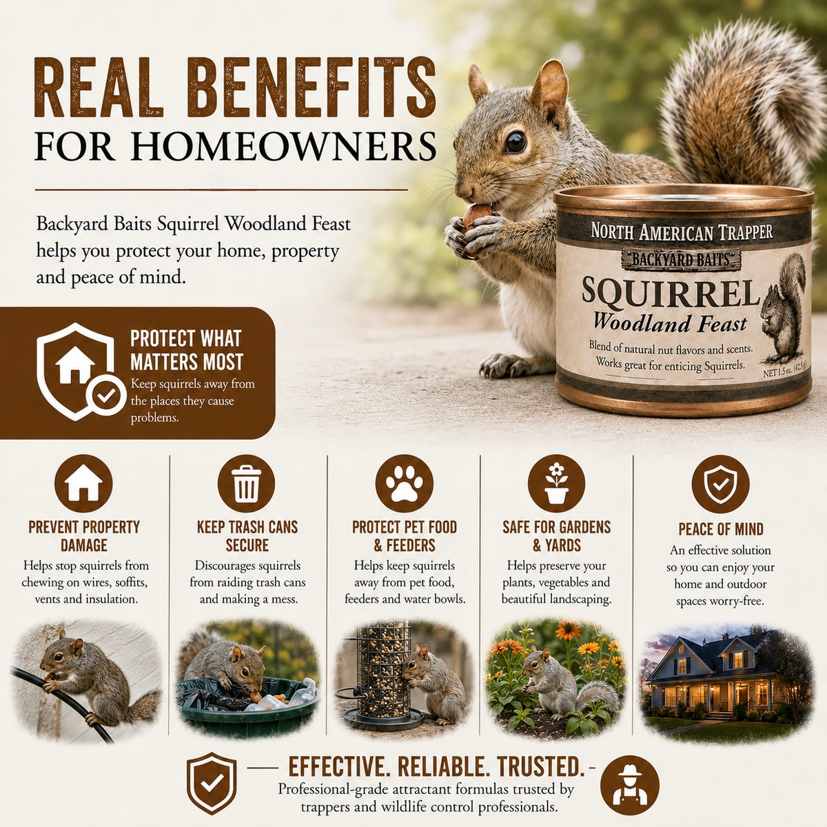 Squirrel Bait | Backyard Baits®
