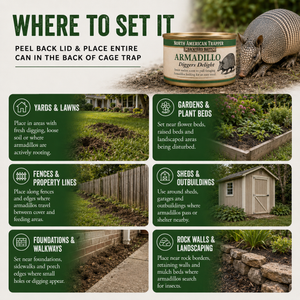 Armadillo Bait | Backyard Baits®