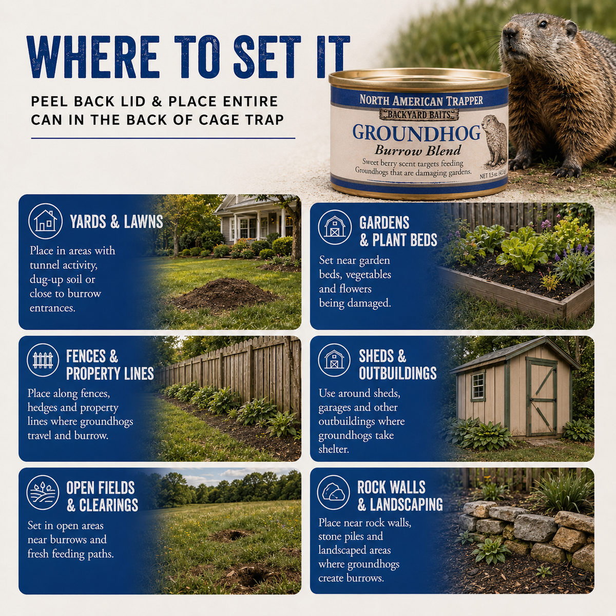 Groundhog Bait | Backyard Baits®