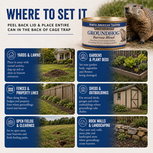 Groundhog Bait | Backyard Baits®