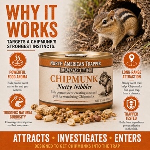 Chipmunk Bait | Backyard Baits®