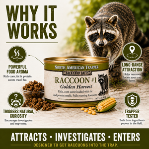 Raccoon Bait | Backyard Baits®
