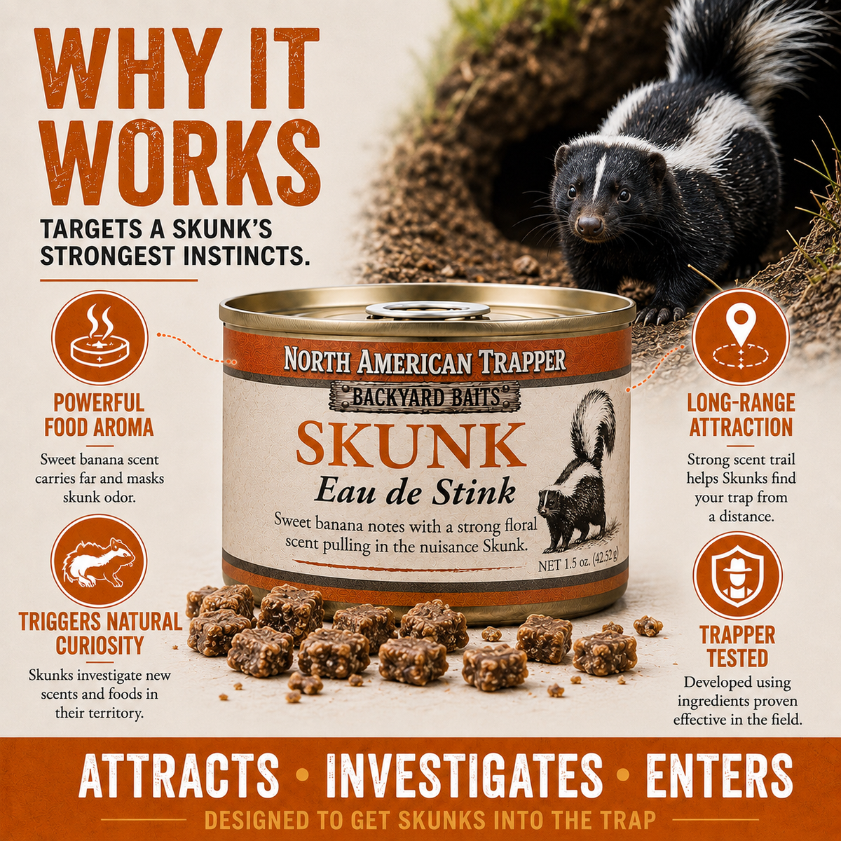 Skunk Bait | Backyard Baits®